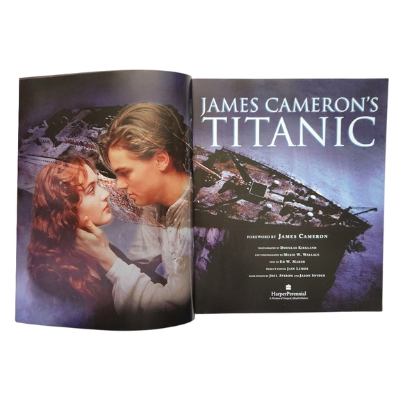 James Cameron’s Titanic Making-Of Book 1997 | Behind the Scenes Film Collectible - Picture 3 of 15